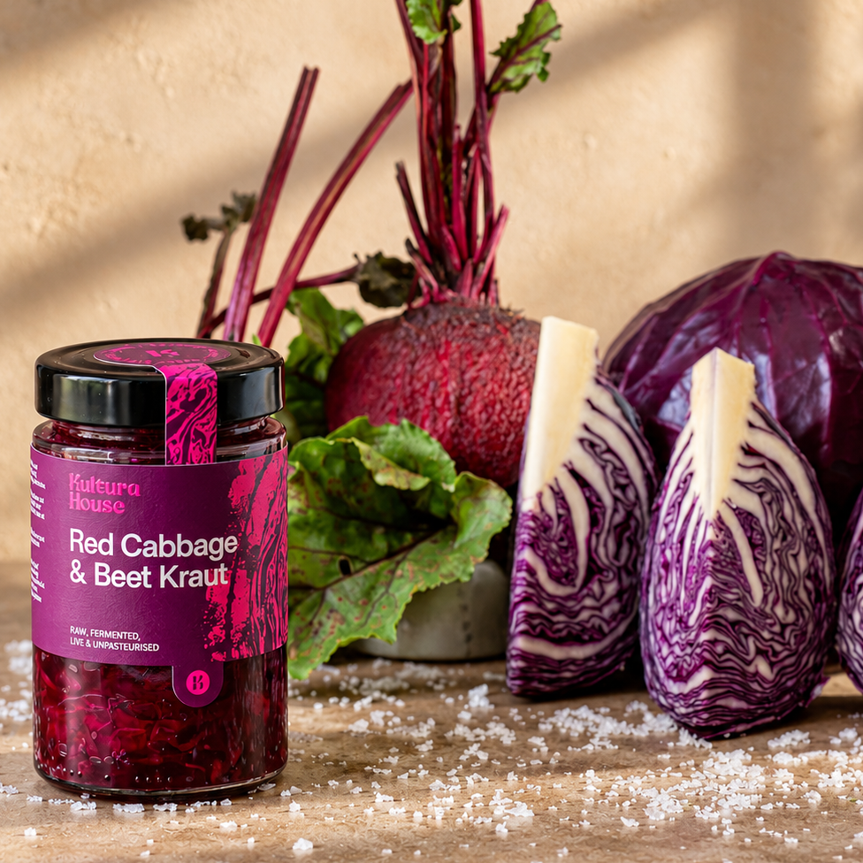 Red Cabbage & Beet Kraut